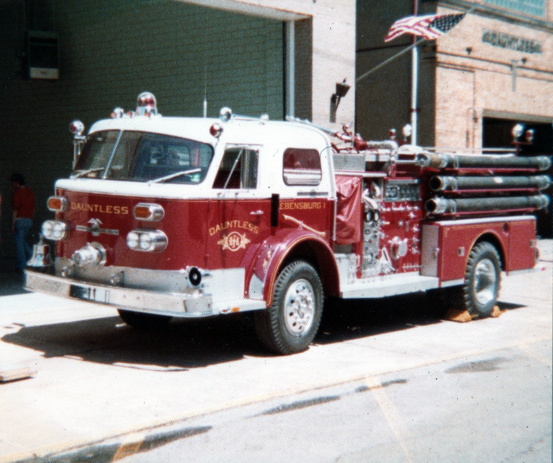 Century Pumper Fire Rescue Engine ALF Miami-Dade, 1 1977 American LaFrance